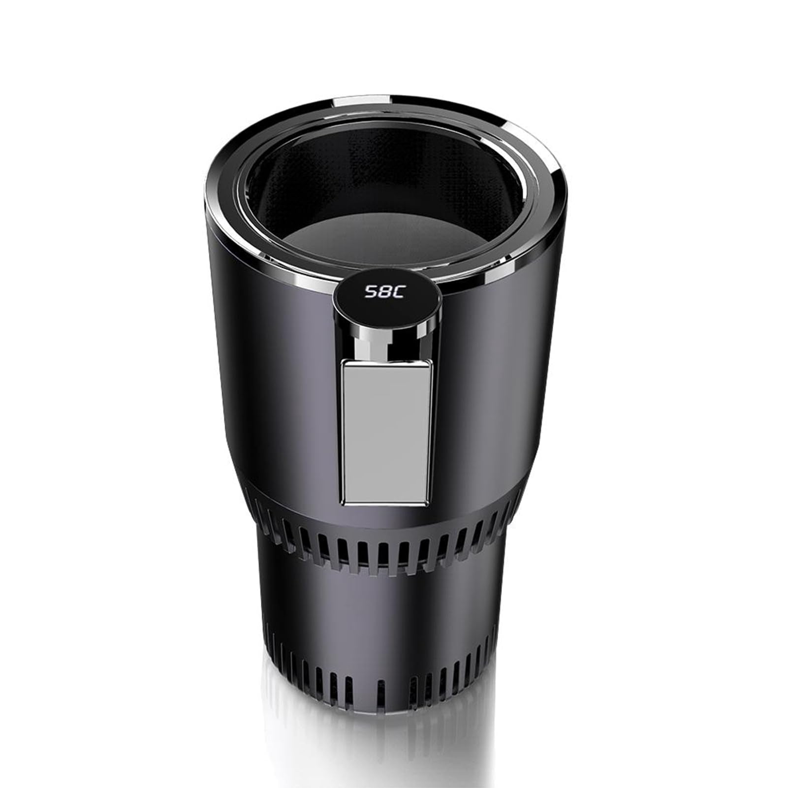 Smart 12V Car Cup Warmer & Cooler – Digital Display